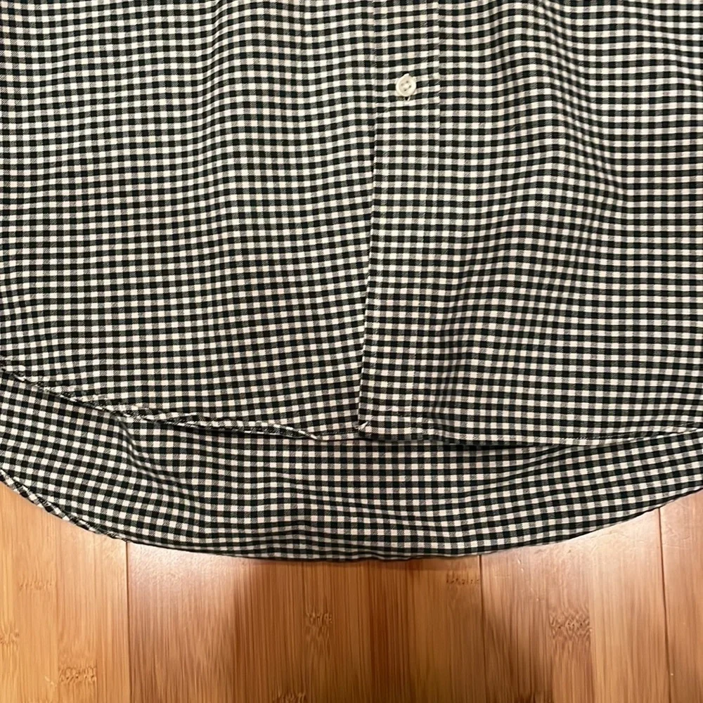 Ralph Lauren Custom Fit Green and White Checkered XXL - Picture 5 of 9